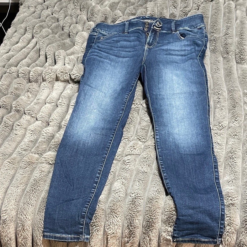 torrid Dark Blue Skinny Jeans